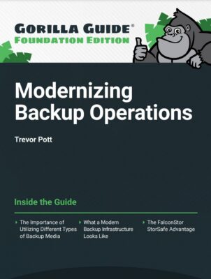 Gorilla Guide Foundation Ebook on Modernizing Backup Operations